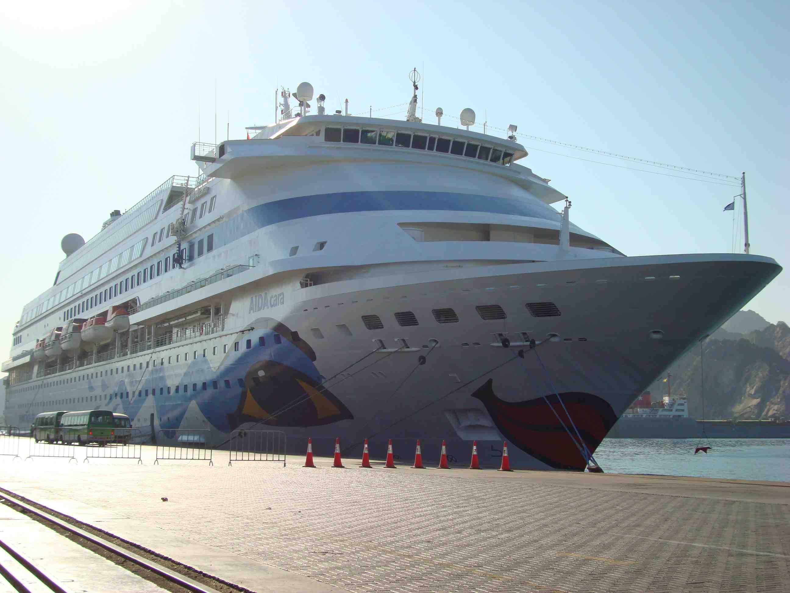 aida cruise in Muscat